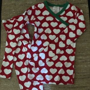 Hanna Anderson Heart Pajama Set kids